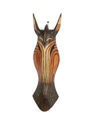 Drewniana rzeźba – unikalna maska zwierzęcia z Bali 50cm 