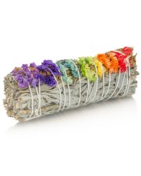 Biała szałwia Kalifornijska Salvia Apiana i Sinuata - 7 chakra