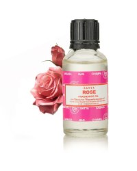 Olejek zapachowy eteryczny - Satya - Róża 30 ml