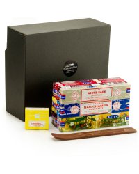 Kadzidełka Nag Champa Satya Zestaw 12 Paczek - zestsaw prezentowy