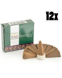 Kadzidełka stożkowe Vijayshree  +  Podstawka Hurt - Paczula