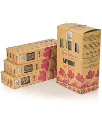 Kadzidełka Namaste India Natural Oferta Hurtowa 12szt  - Mirra