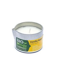 Świeca do masażu Vanilia, Kokos– naturalny relaks i nawilżenie