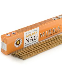 Kadzidełka pyłkowe Vijayshree Golden Nag - Mirra