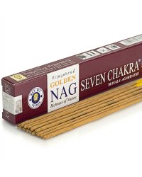 Kadzidełka pyłkowe Vijayshree Golden Nag - 7 Czakr
