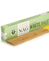 Kadzidełka pyłkowe Vijayshree Golden Nag - Biała Szałwia