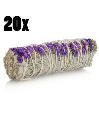 Biała szałwia Kalifornijska Salvia Apiana i Sinuata - Purpurowa -20szt