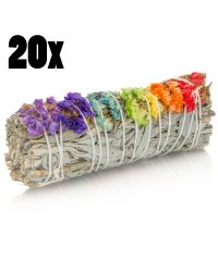 Biała szałwia Kalifornijska Salvia Apiana i Sinuata - 7 chakra - 20szt