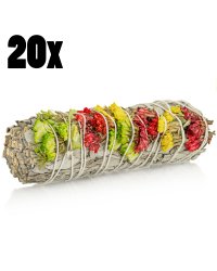 Biała szałwia Kalifornijska Salvia Apiana i Sinuata 20szt