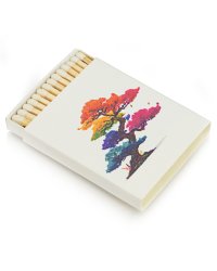 Zapałki dekoracyjne z motywem drzewa bonsai 